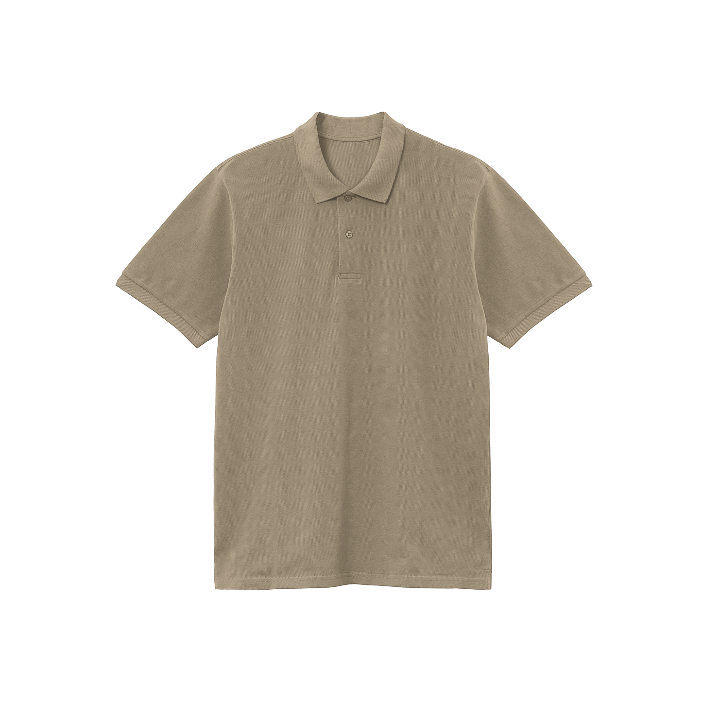 Sand Beige Polo T-Shirt