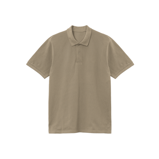 Sand Beige Polo T-Shirt