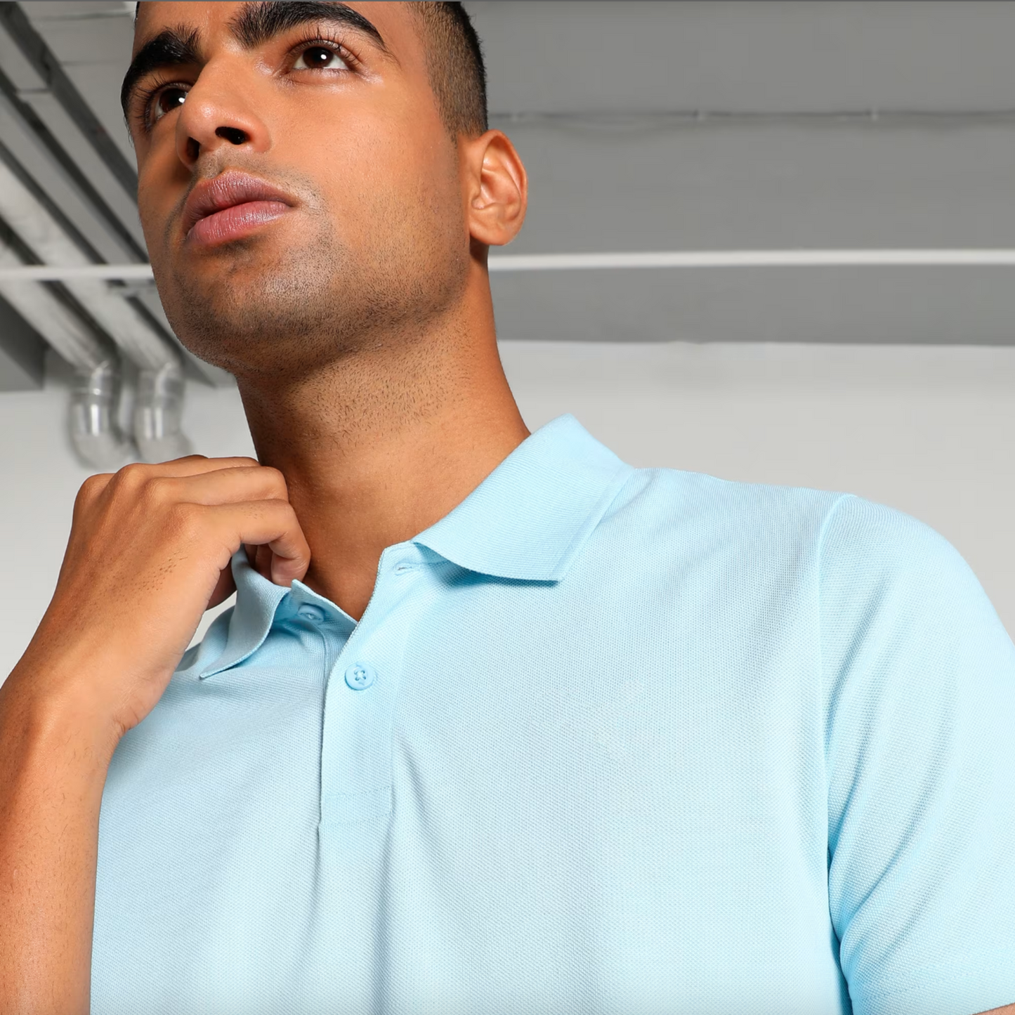 Ocean Blue Polo T-Shirt