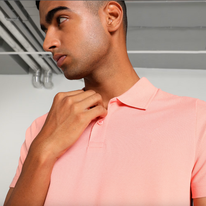 Blush Pink Polo T-Shirt