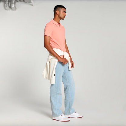 Blush Pink Polo T-Shirt