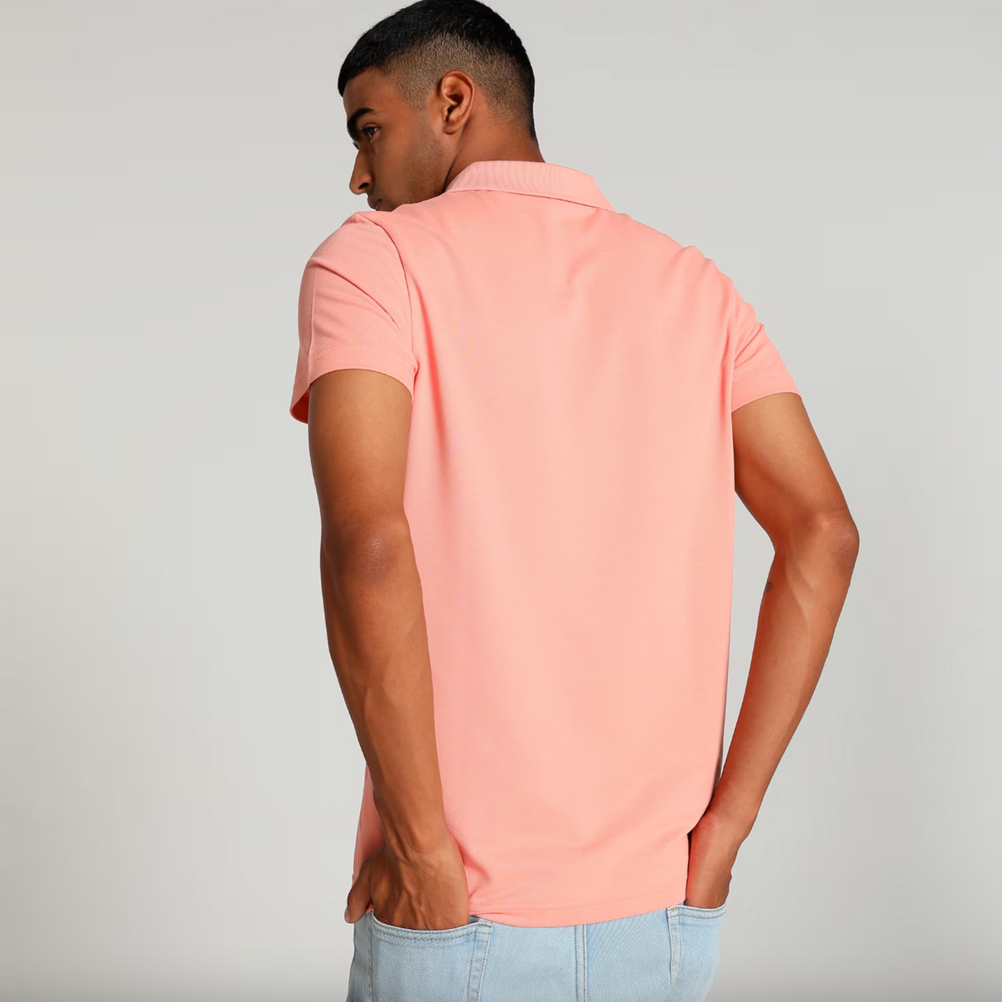 Blush Pink Polo T-Shirt