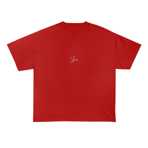 Bold Oversized T-Shirt (Red)