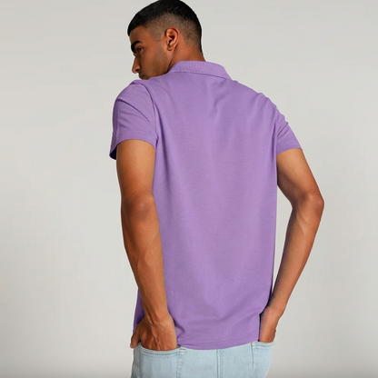 Purple Eclipse Polo T-Shirt