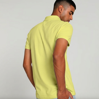 Sunset Yellow Polo T-Shirt
