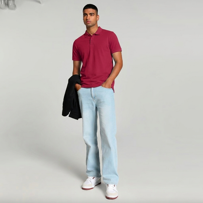 Wine Red Polo T-Shirt